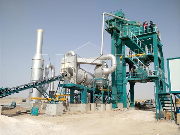 120t Stationary Asphalt Mix Plant