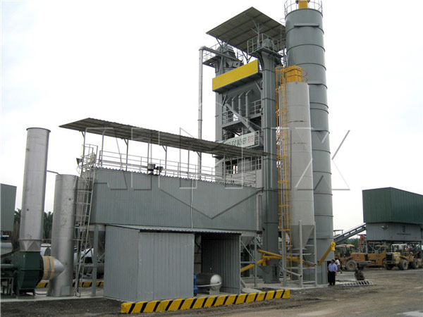 QLB 200t โรงผสมยางมะตอยขนาดใหญ่