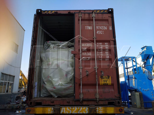 โรงงาน Asphalt มือถือถูกส่งไปยัง Kyrgyzstan