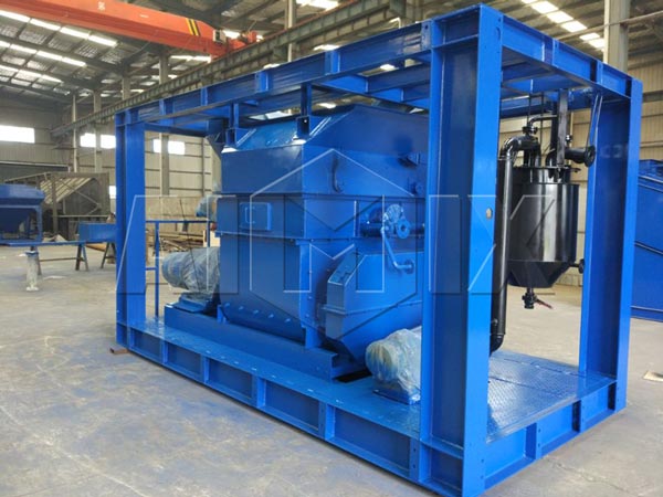 Part of Mobile Asphalt Plant