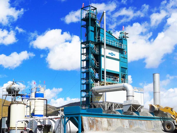 Trạm trộn bê tông nhựa lớn