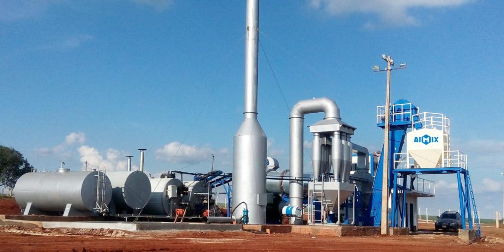 20 60 t/h Small Portable Asphalt Mixing Plant for Sale in Aimix