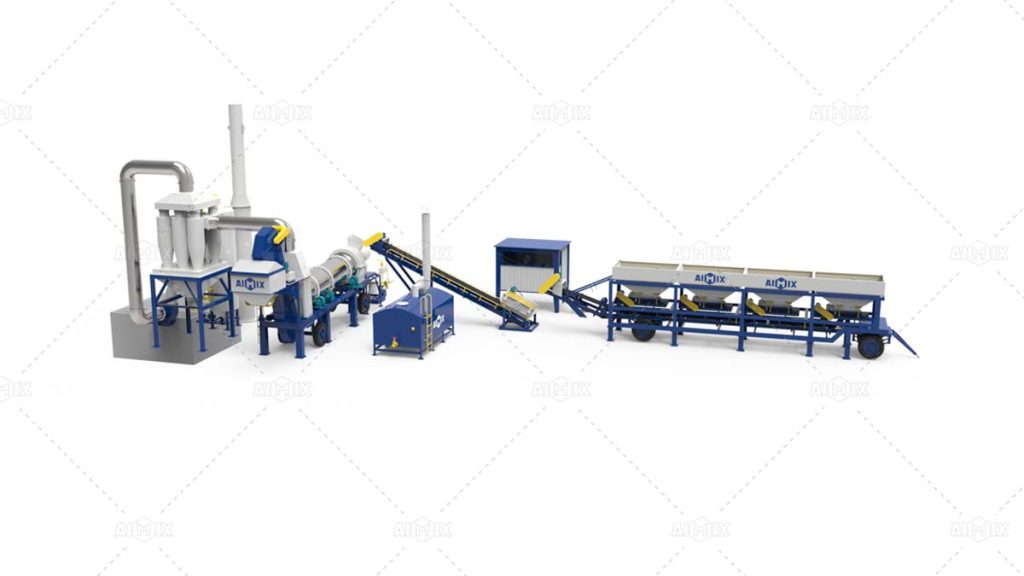 Asphalt Drum Mix Plant for Sale Continuous Asphalt Supply